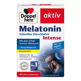 DOPPELHERZ Melatoninové tablety, 40 ks