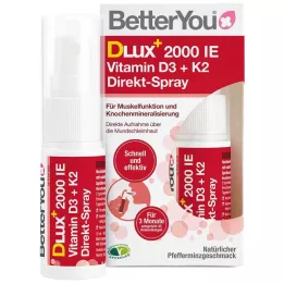 Betteryou vitamin D3 + K2 Přímý sprej, 12 ml