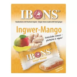 IBONS Ginger Mango Box Žvýkací bonbóny, 60 g
