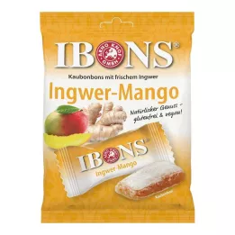 IBONS Zázvorový mangový sáček žvýkacích bonbónů, 92 g