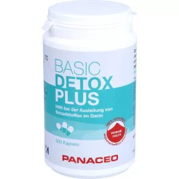 PANACEO Kapsle Basic Detox Plus, 200 ks