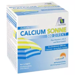 CALCIUM SONNE 500 tyčinek pro přímé porce, 60 ks