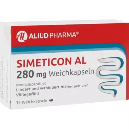 SIMETICON AL 280 mg měkkých tobolek, 32 ks