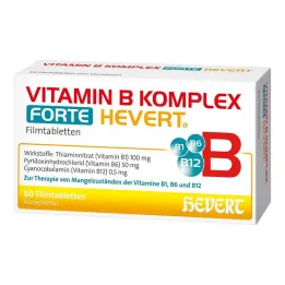Vitamin B komplex forte tablety Hevert, 60 ks