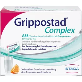 GRIPPOSTAD komplex ASS/pseudoph.500/30 mg oranžové, 10 ks