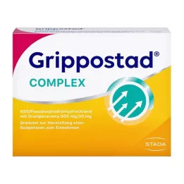 GRIPPOSTAD Komplex ASS/Pseudoeph.500/30 mg Pomeranč, 20 ks
