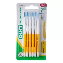 GUM Bi-Direction Interdentalb.1,4 mm žlutá, 6 ks