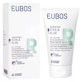 EUBOS KÜHL &amp; KLAR Čisticí mléko proti zarudnutí, 150 ml
