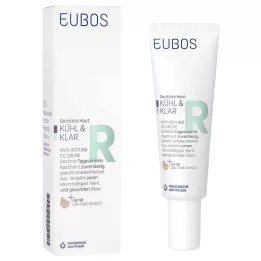 EUBOS KÜHL &amp; KLAR Proti zarudnutí CC Krém LSF 50, 30 ml
