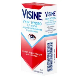 Visine® Yxin® Hydro 0,5 mg/ml oční kapky, 15 ml