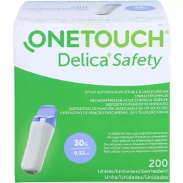 ONE TOUCH Delica Safety Single -Time Help 30 g, 200 ks