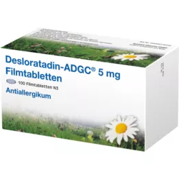 DESLORATADIN-ADGC 5 mg filmové tablety, 100 ks