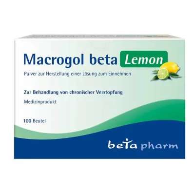 Makrogol beta citronový prášek, 100 kusů Makrogol beta citronový prášek, 100 kusů