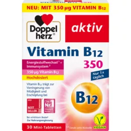 DOPPELHERZ Tablety vitaminu B12 350, 30 ks