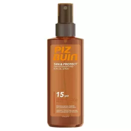 PIZ Buin Tan &amp; Ochranný sprej na opalování LSF 15, 150 ml