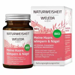 WELEDA Natural Wisdom My Hair řasy&amp;Nails Kps, 46 ks