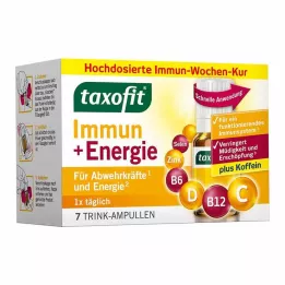 TAXOFIT Immun&Energetické ampule na pití, 7X10 ml