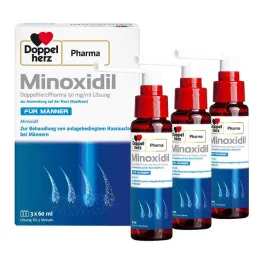 MINOXIDIL DoppelherzPharma 50 mg/ml roztok pro muže, 3X60 ml