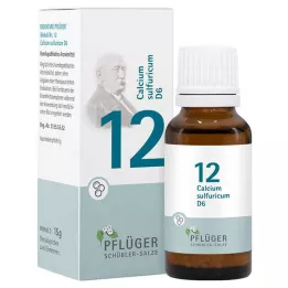 BIOCHEMIE Pflüger 12 Calcium sulfuricum D 6 Glob., 15 g