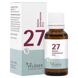 BIOCHEMIE Pflüger 27 Kalium bichromicum D 12 Glob., 15 g