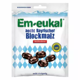 EM EUKAL aecht Bavorský sladový bonbón Blockmalz, 100 g