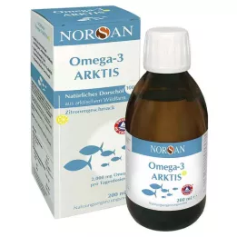NORSAN Omega-3 Arctic s vitamínem D3 liquid, 200 ml