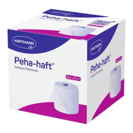 PEHA-HAFT Fixační obvaz bez latexu 8 cmx21 m, 1 ks