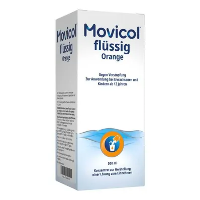 Movicol tekutý pomeranč, 500 ml