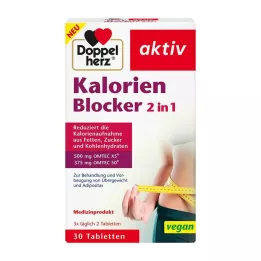 DOPPELHERZ Tablety na blokování kalorií 2v1, 30 ks