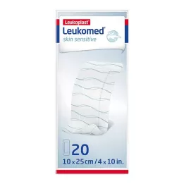LEUKOMED citlivá kůže sterilní 10x25 cm, 20 ks