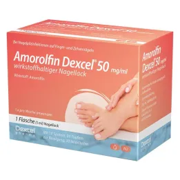 Amorolfin Dexcel® 50 mg/ml aktivní lak na nehty, 5 ml