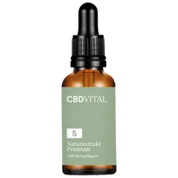 NATUREXTRAKT Prémiový 5% CBD olej, 30 ml