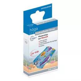 KINDERPFLASTER Proužky Ocean Fleece pro děti 2x6 cm, 20 ks