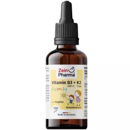 VITAMIN D3+K2 MK-7 all trans Family Oral Drops, 20 ml