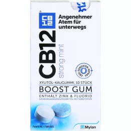 CB12 boost silná mátová žvýkačka, 10 ks