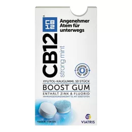 CB12 boost silná mátová žvýkačka, 10 kusů