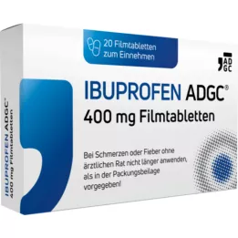 IBUPROFEN ADGC 400 mg filmových tablet, 20 ks
