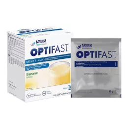 OPTIFAST Nápoj banánový prášek, 8X55 g