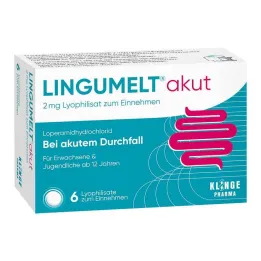 LINGUMELT akutní tablety dispergovatelné v ústech, 6 ks