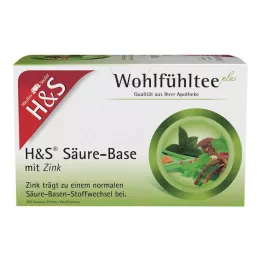 H&S Acid-Base se zinkovými filtračními sáčky, 20X2,0 g
