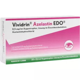 VIVIDRIN azelastin EDO 0,5 mg/ml eyestru.lsg.i.edp, 20x0,6 ml