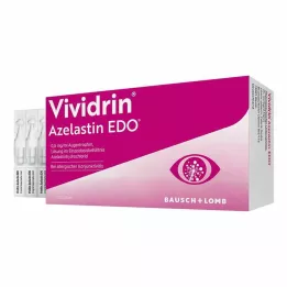 VIVIDRIN Azelastin EDO 0,5 mg/ml roztok očních kapek v EDP, 20X0,6 ml