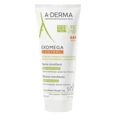 A-DERMA EXOMEGA CONTROL Balzám hydratační, 200 ml A-DERMA EXOMEGA CONTROL Balzám hydratační, 200 ml