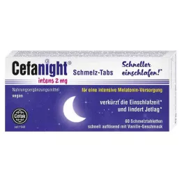 CEFANIGHT intens 2 mg tavitelné tablety, 60 ks