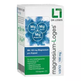 MAGNESIUM-LOGES vario 100 mg kapsle, 120 ks