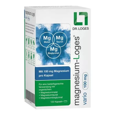 MAGNESIUM-LOGES vario 100 mg kapsle, 120 ks MAGNESIUM-LOGES vario 100 mg kapsle, 120 ks