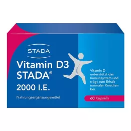 VITAMIN D3 STADA 2000 I.E. kapsle, 60 ks
