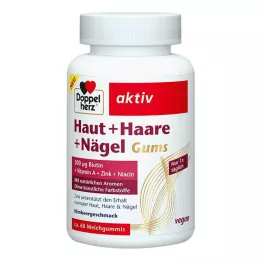 DOPPELHERZ Dásně na kůži+vlasy+nehty, 60 ks
