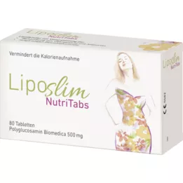 LIPOSLIM Nutritabs tablety, 80 ks