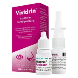 Vividrin® Azelastin kombinované balení pro alergie na sennou rýmu & , 1 ks